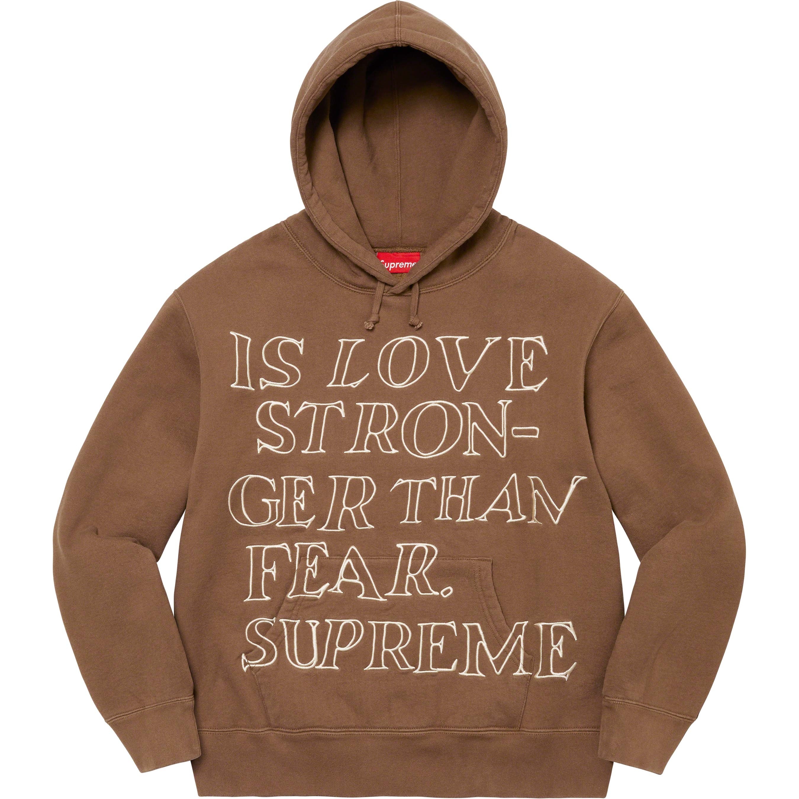 Stronger Than Fear Hooded Sweatshirt view 8